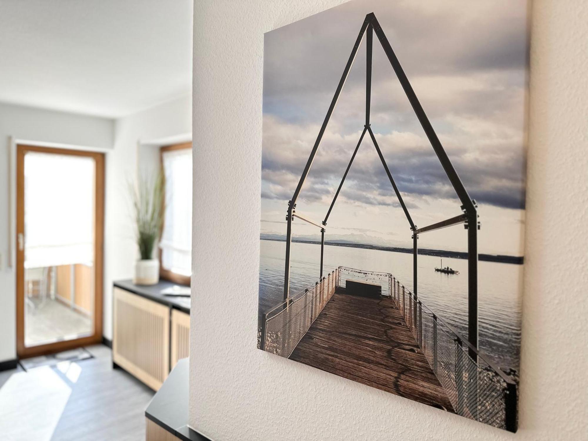 Seehaus Aachblick, Exklusive Appartements Und Ferienwohnungen Uhldingen-Mühlhofen Esterno foto