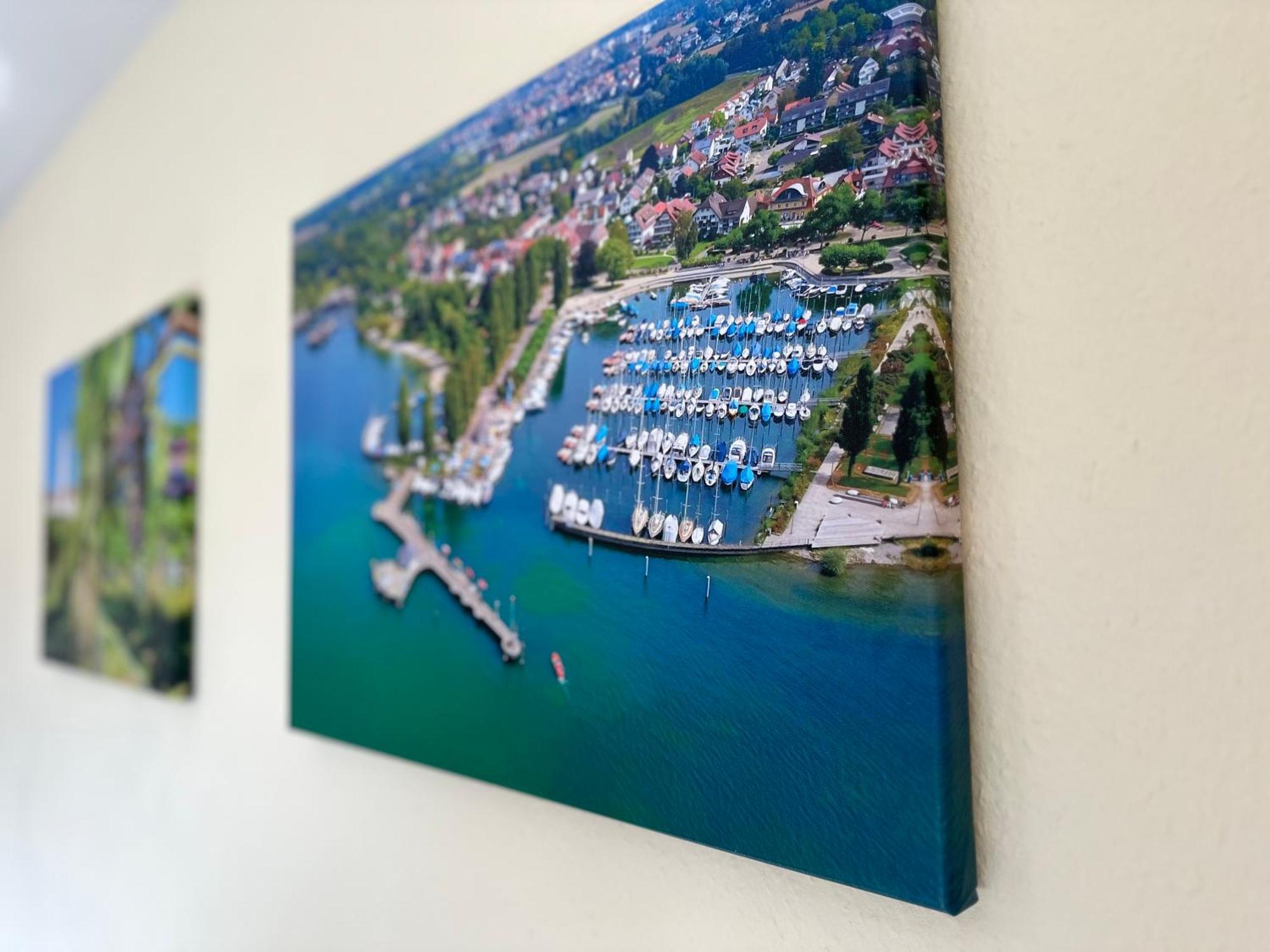 Seehaus Aachblick, Exklusive Appartements Und Ferienwohnungen Uhldingen-Mühlhofen Esterno foto