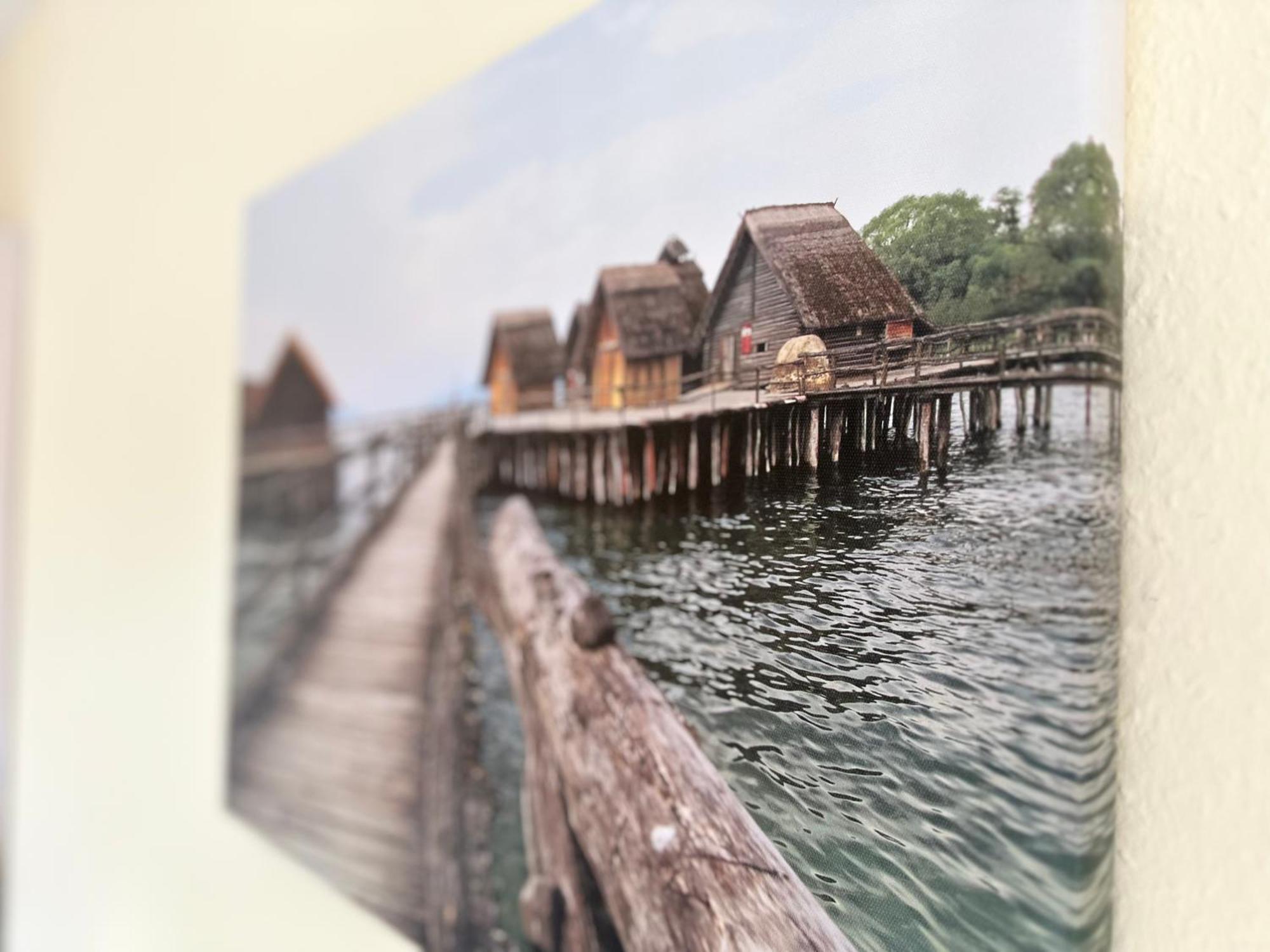 Seehaus Aachblick, Exklusive Appartements Und Ferienwohnungen Uhldingen-Mühlhofen Esterno foto