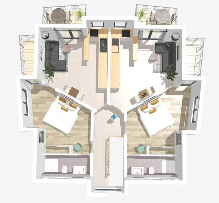 Seehaus Aachblick, Exklusive Appartements Und Ferienwohnungen Uhldingen-Mühlhofen Esterno foto